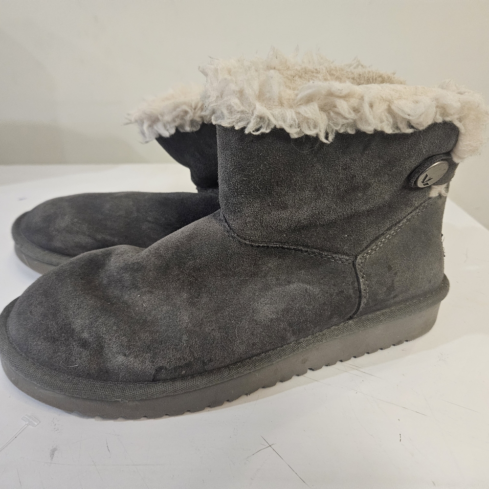 UGG Charcoal Suede Women's Boots